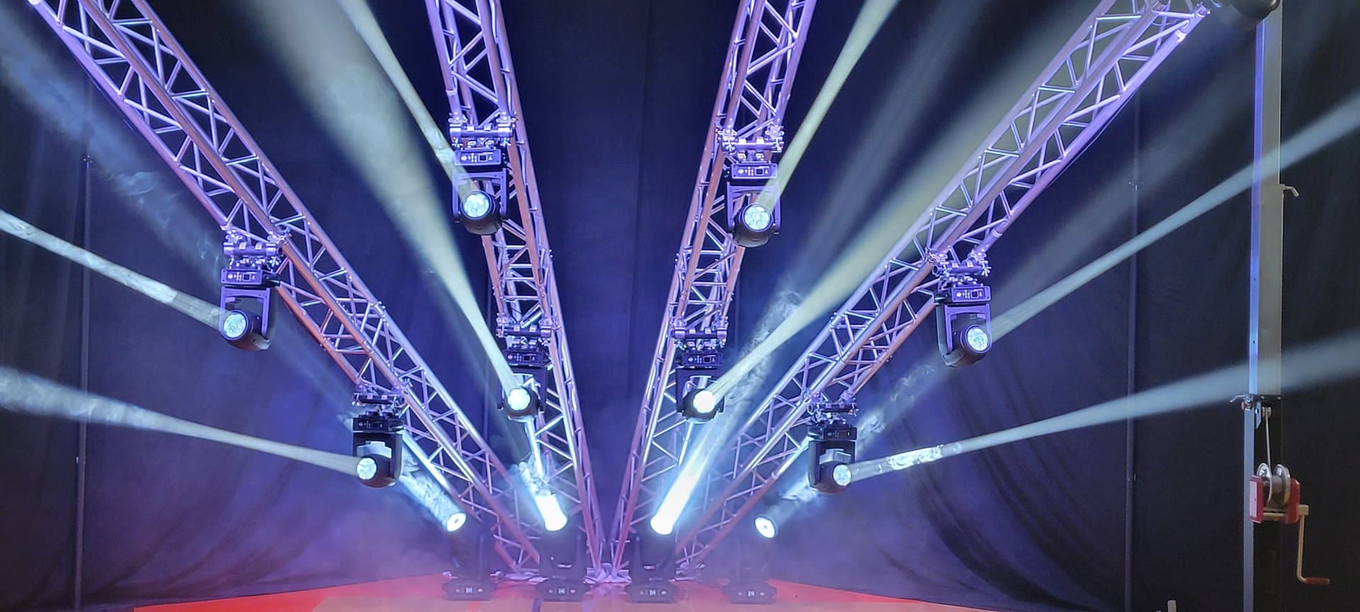 Truss & Rigging support in Syracuse and Central New York — Safe support for fixtures, screens, and stage positions.