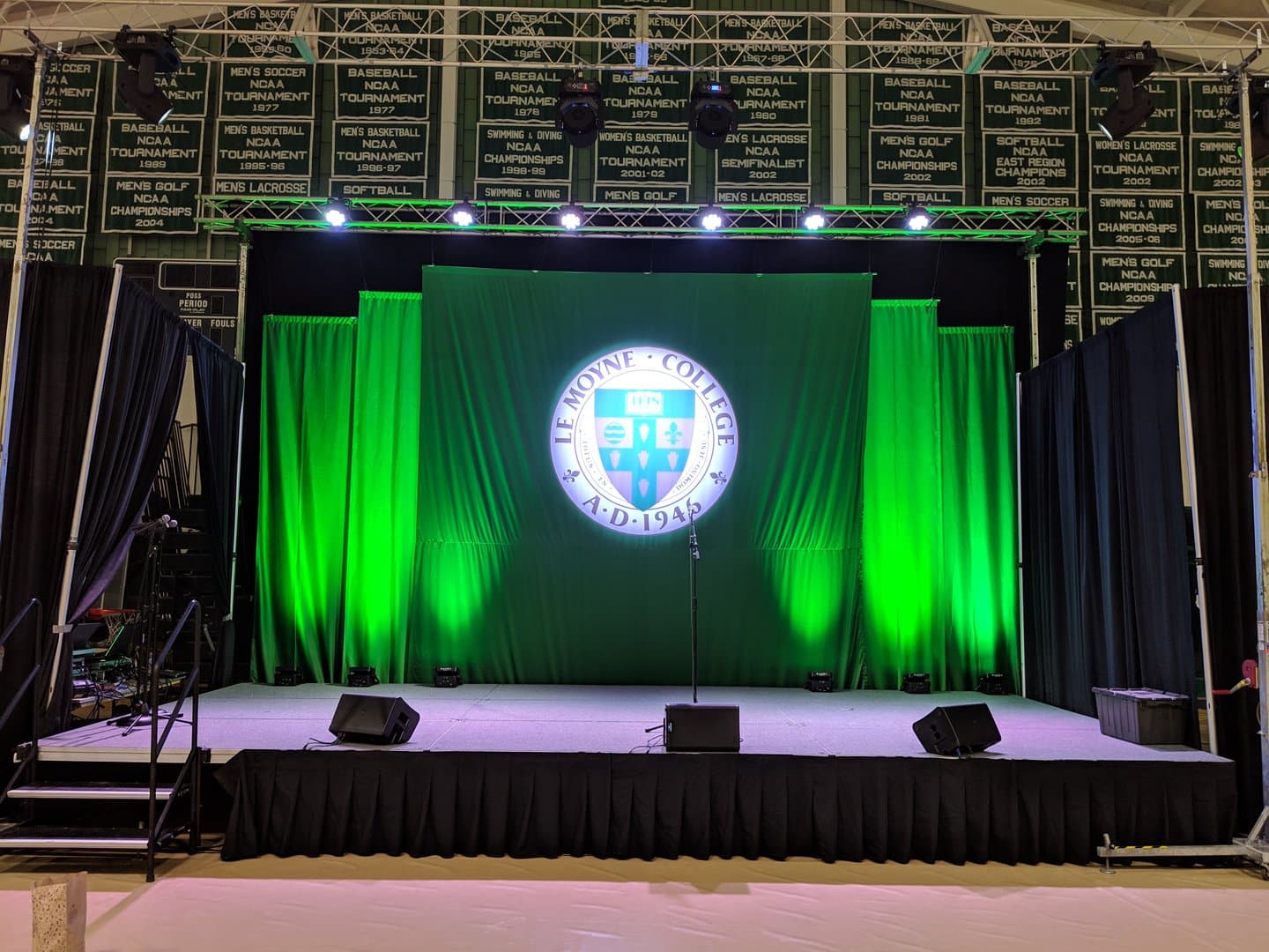 Le Moyne College event production context image